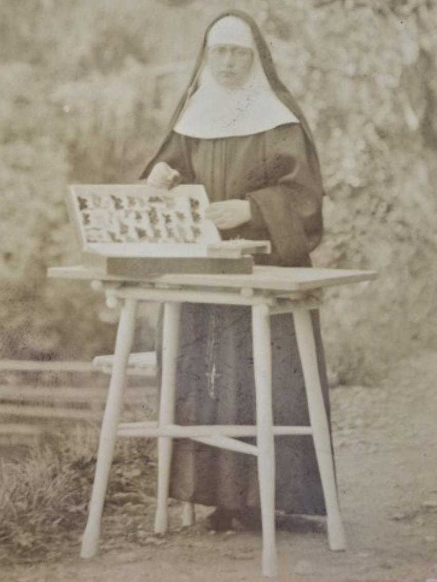 Ursulinen-Chorfrau M. Augustina Niedermoser, geboren in Landeck