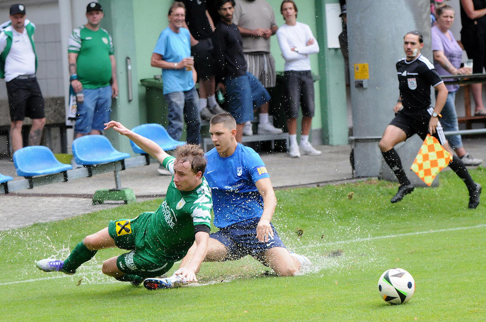 Bei britischem Wetter gingen „Blues“ unter