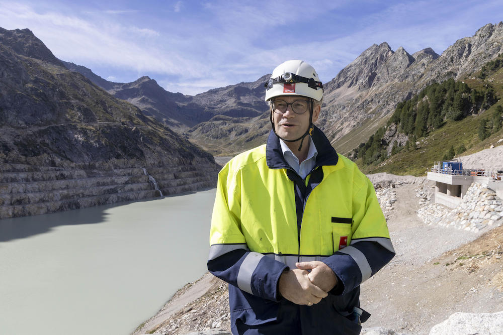 Der Speicher Kühtai füllt sich