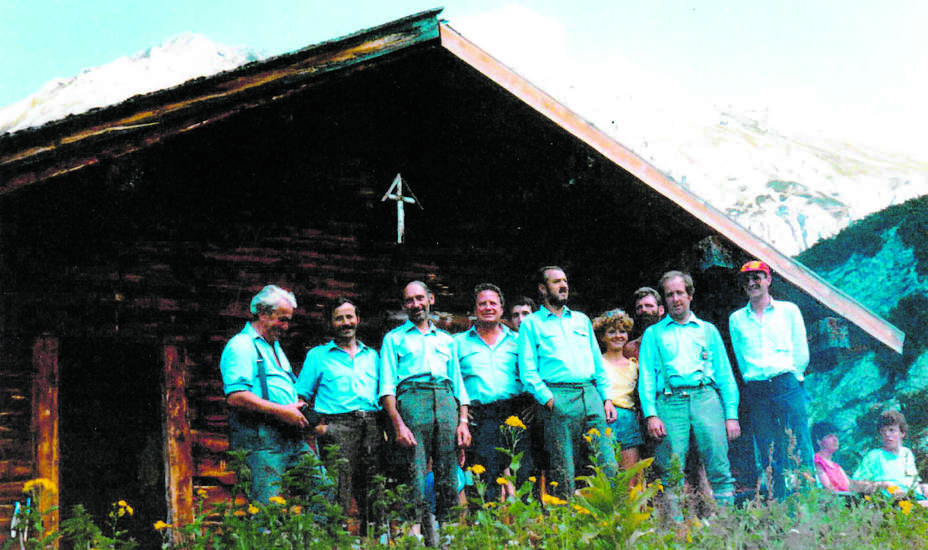 Stadel, Bergmessen und gelebte Gemeinschaft auf dem Älpele in Forchach