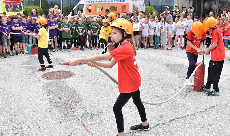 Kniffelige Kindersicherheitsolympiade<br />
