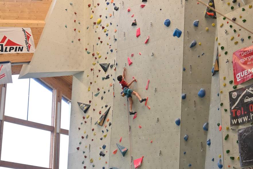 Klettertalente in Ehrwald<br />
