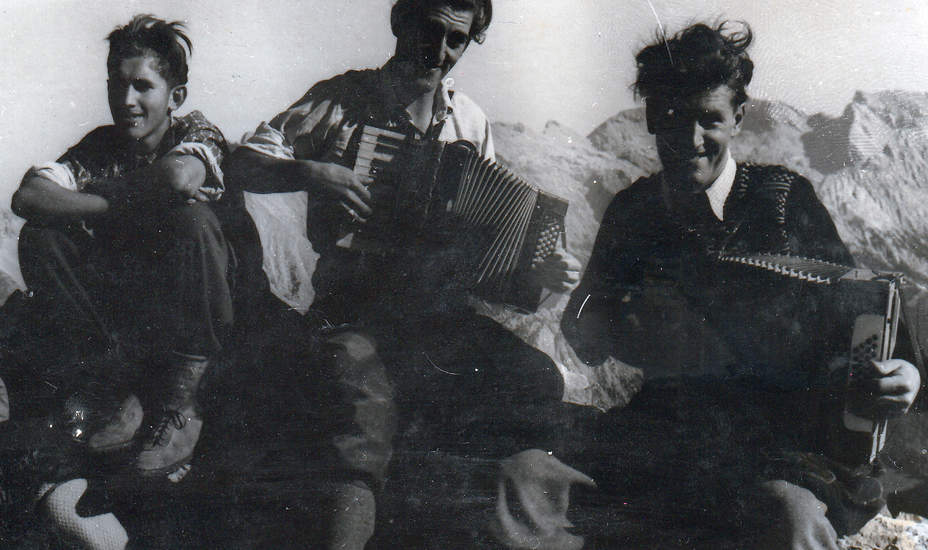 Das Harmonika-Duo Jöchler