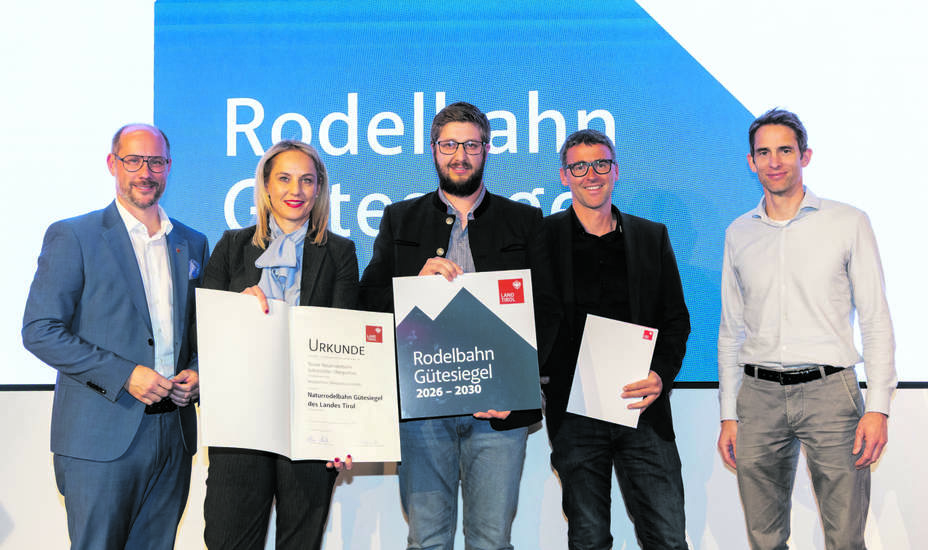 Gütesiegel für Wintersportanlagen verliehen<br />
