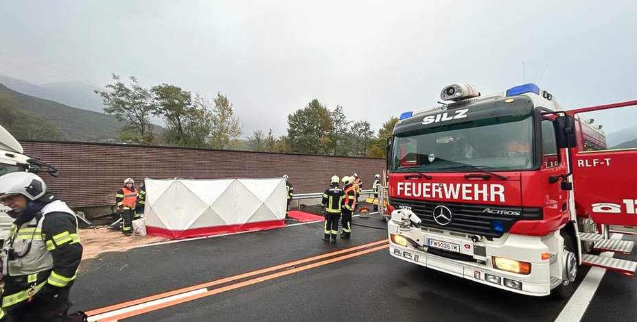 Seit Baubeginn drei Unfalltote auf der A12 bei Silz<br />