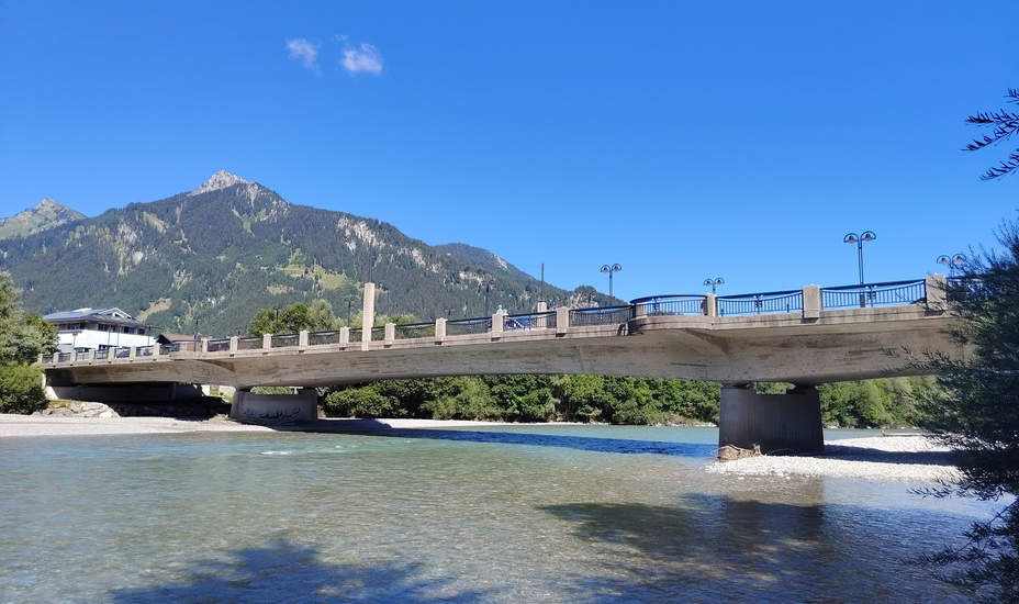 Lechaschauer Lechbrücke wird saniert