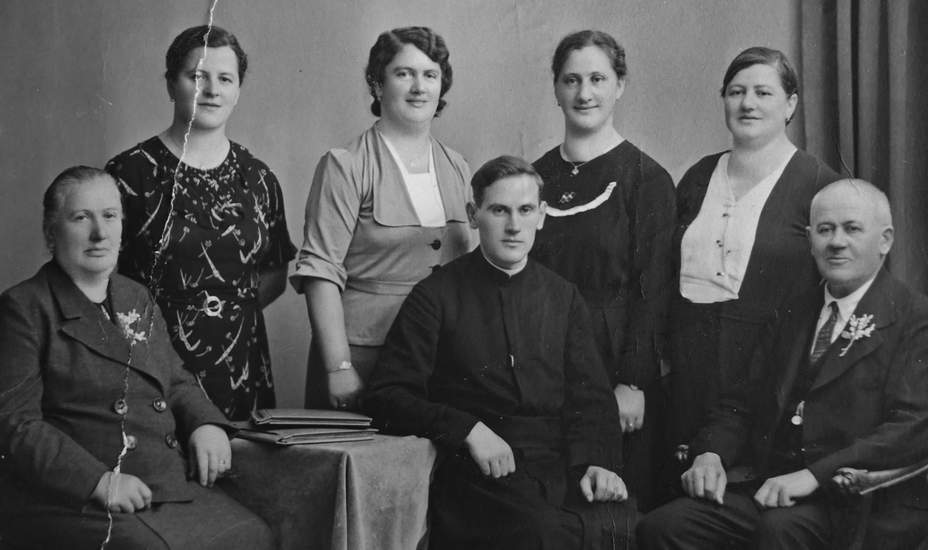 Einkleidung Johann Klimmers bei den Salesianern Don Boscos