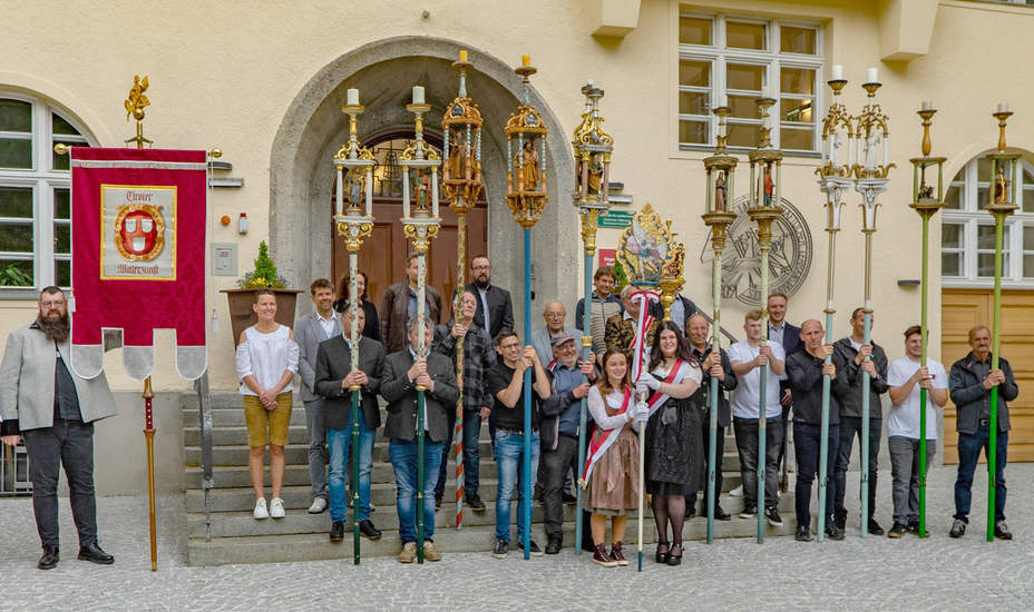 Klara und Michael, die vergoldeten Heiligen