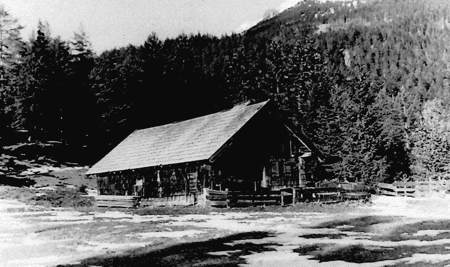 Jagdhütte im Aregg mit Geistergeschichte
