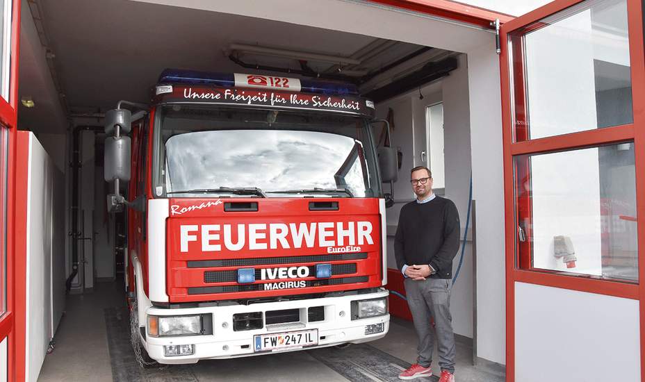Einen Schritt weiter bei der Feuerwehrhalle