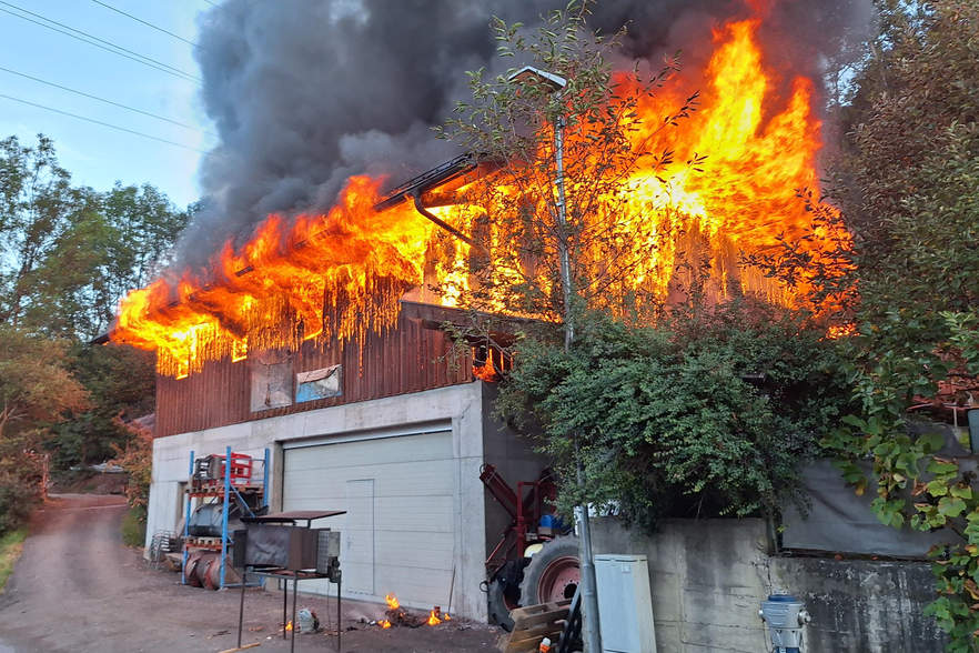 Großeinsatz in Karres<br />
