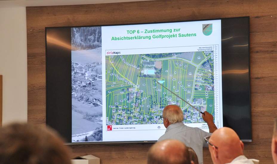 Letzte Widmungen für Golfplatz<br />
