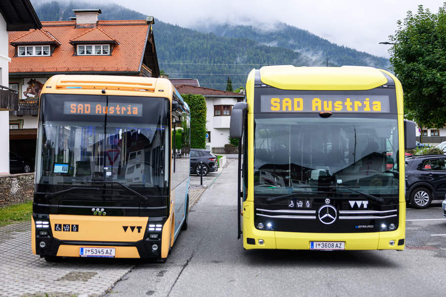 Neue E-Busflotte verbindet Seefelder Plateau<br />
