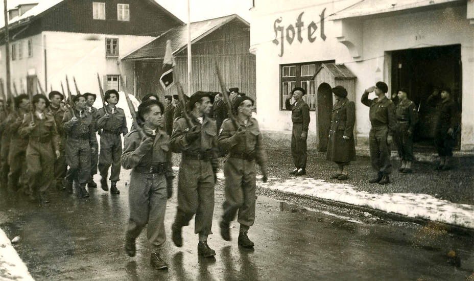 Französische Truppen im Raum Telfs-Seefeld